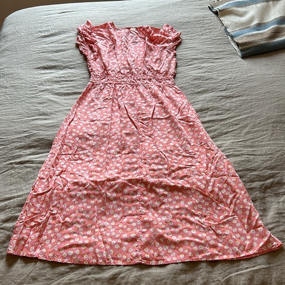 ⚡️BILLABONG MIDI LENGTH SUNDRESS SZ LG - Picture 4 of 5